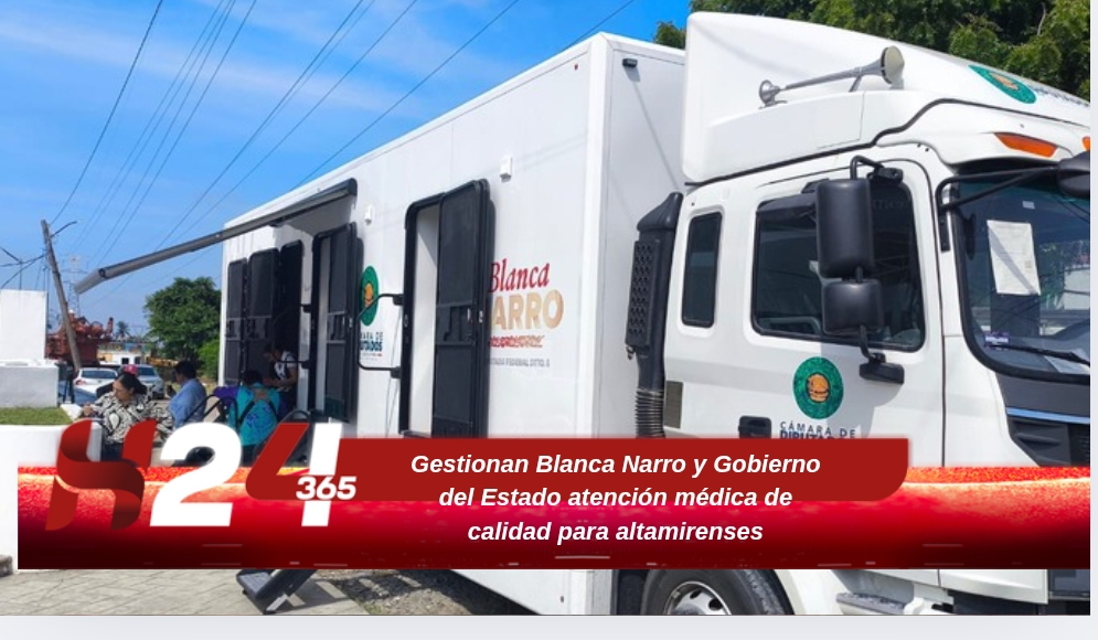 Gestionan Blanca Narro y Gobierno del Estado atención médica de calidad para altamirenses