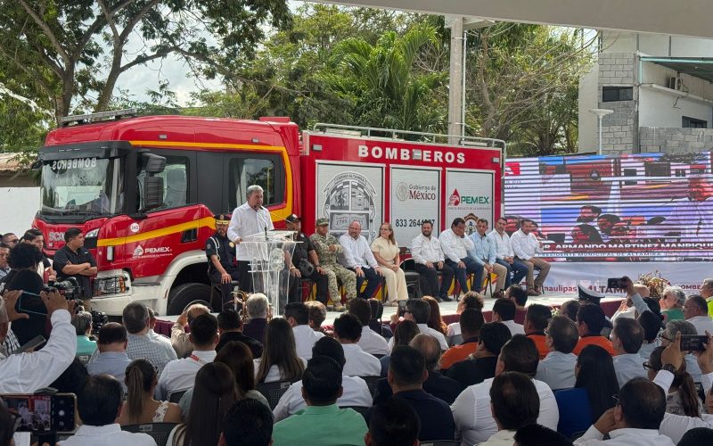 Hace historia Altamira con nuevo cuartel de bomberos
